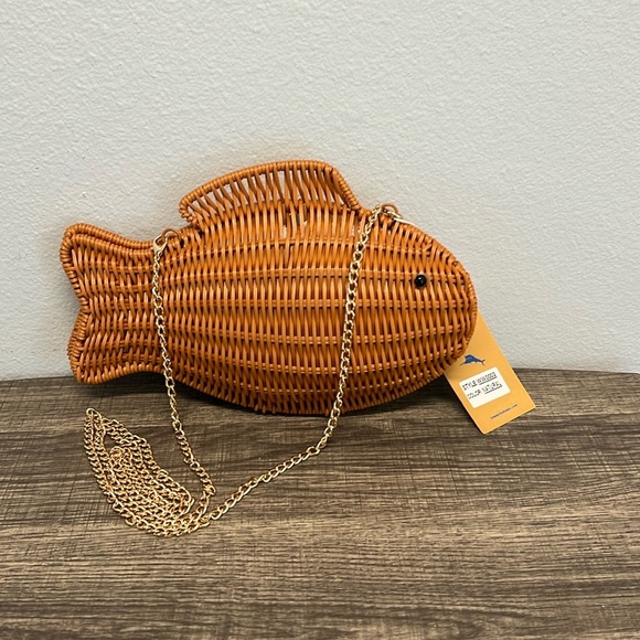 Tommy Bahama | Fish Woven Bag 🌴 - Picture 7 of 11